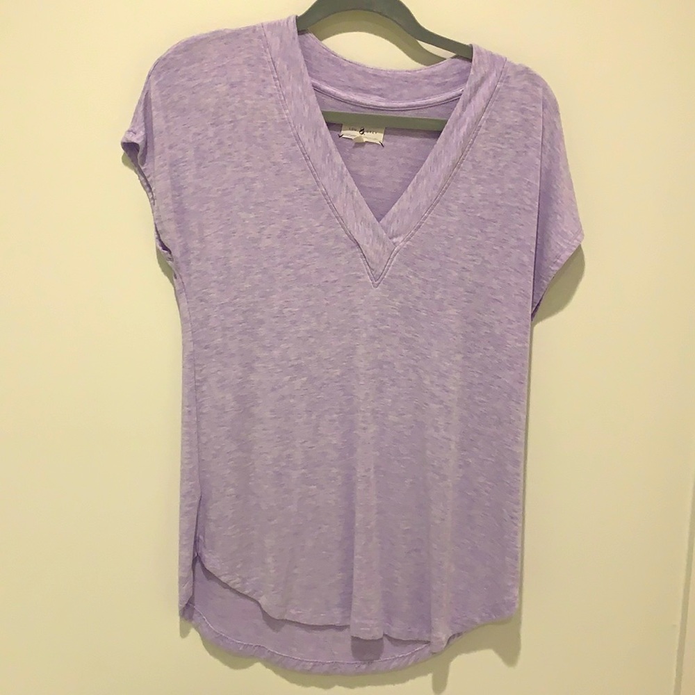 Signature Soft V Neck Shirt - Lou & Grey